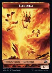 Elemental // Soldier Double-Sided Token [Double Masters 2022 Tokens] | Yard's Games Ltd