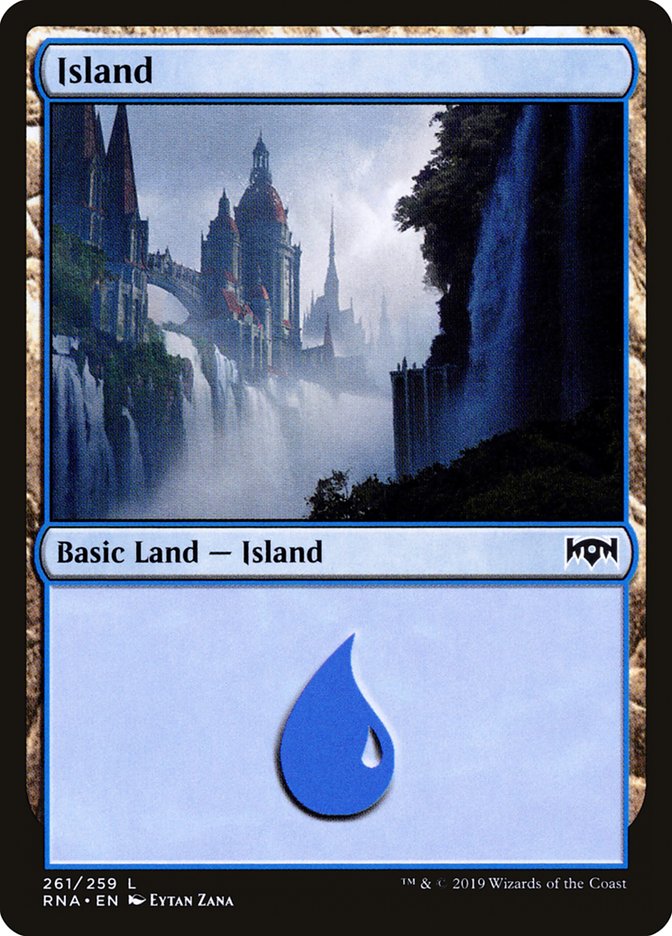 Island (261) [Ravnica Allegiance] | Yard's Games Ltd