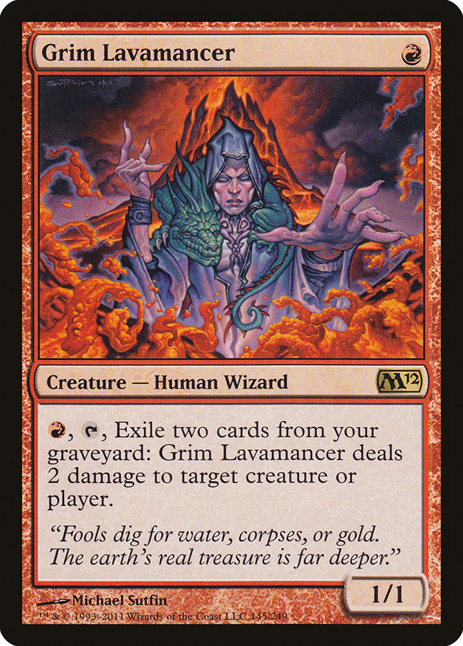 Grim Lavamancer [Magic 2012] | Yard's Games Ltd