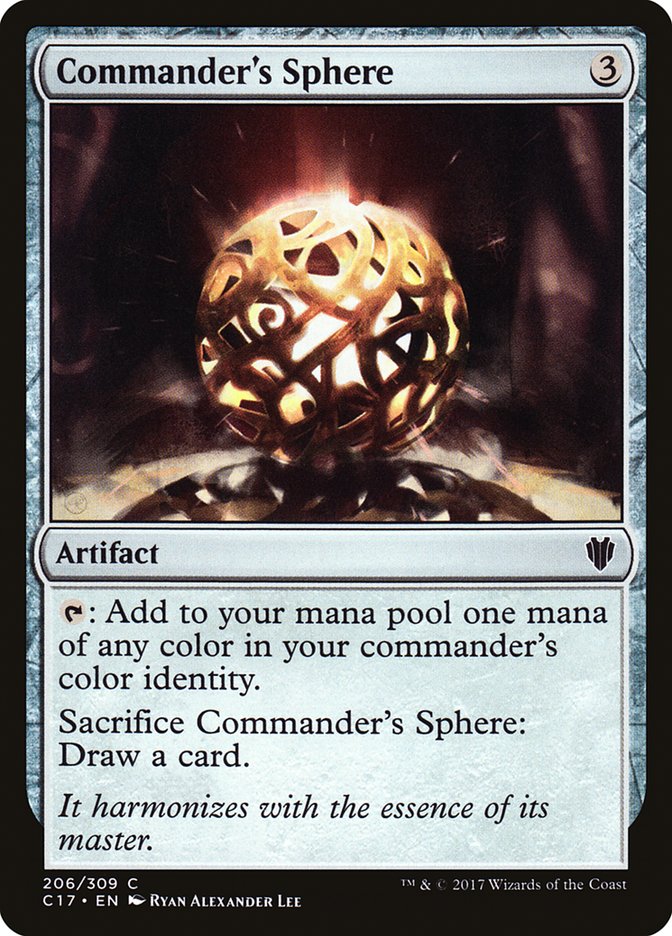 Commander's Sphere [Commander 2017] | Yard's Games Ltd