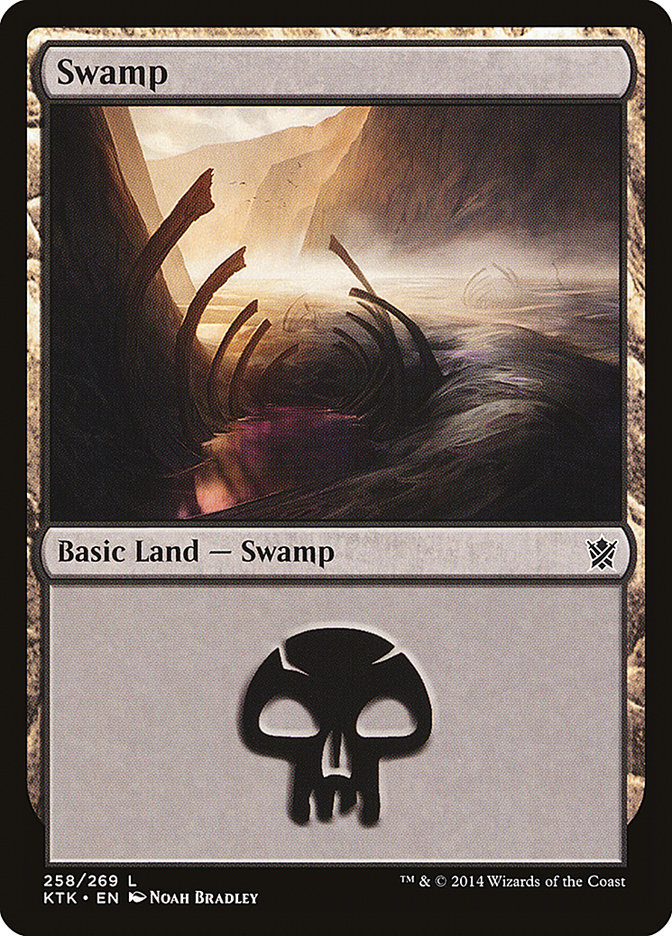 Swamp (258) [Khans of Tarkir] | Yard's Games Ltd