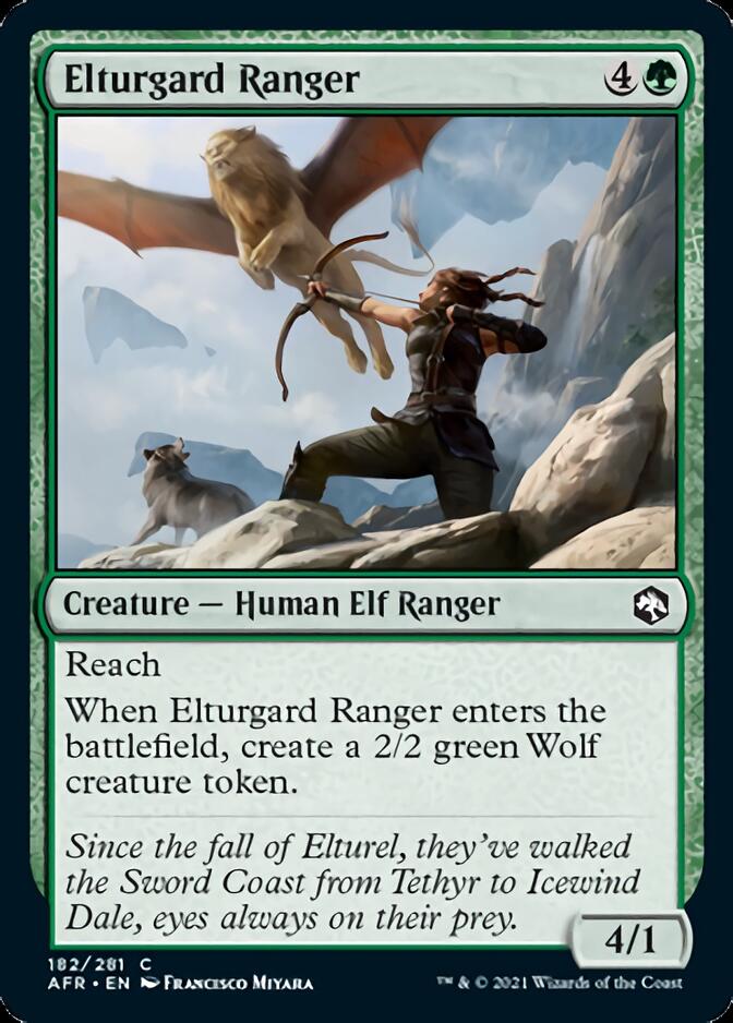 Elturgard Ranger [Dungeons & Dragons: Adventures in the Forgotten Realms] | Yard's Games Ltd