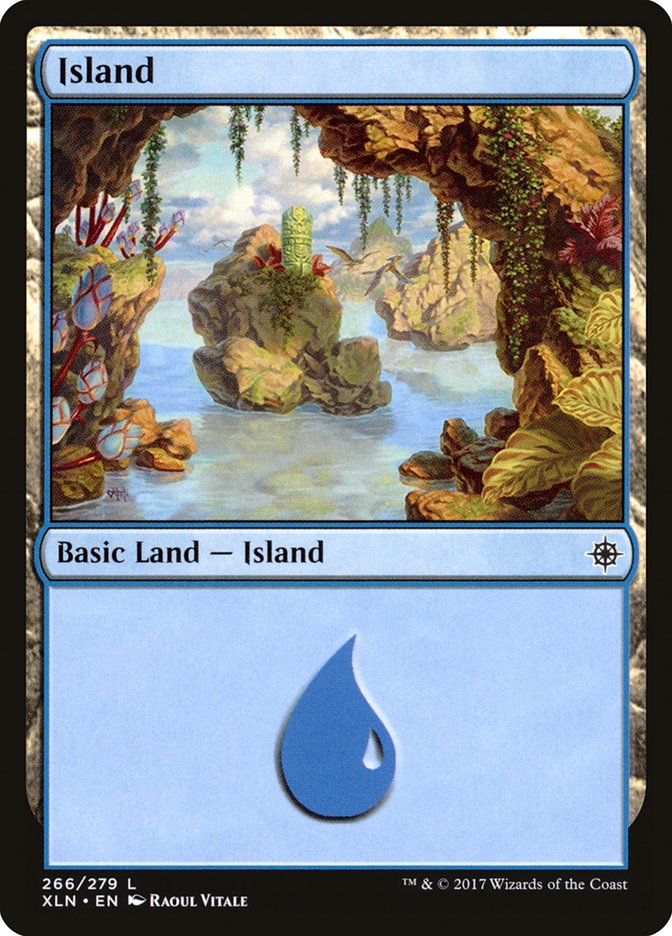 Island (266) [Ixalan] | Yard's Games Ltd
