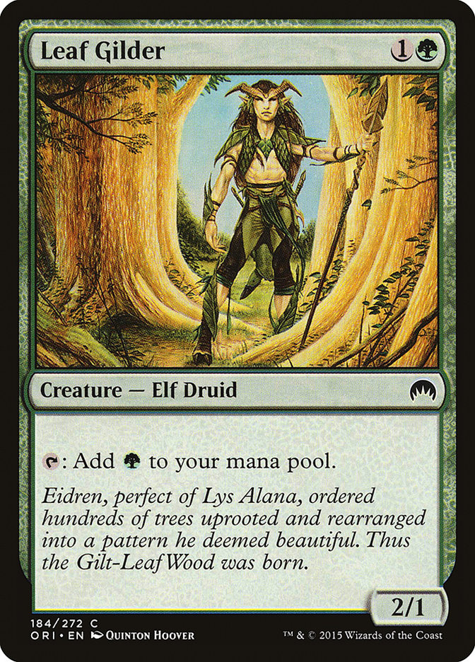 Leaf Gilder [Magic Origins] | Yard's Games Ltd