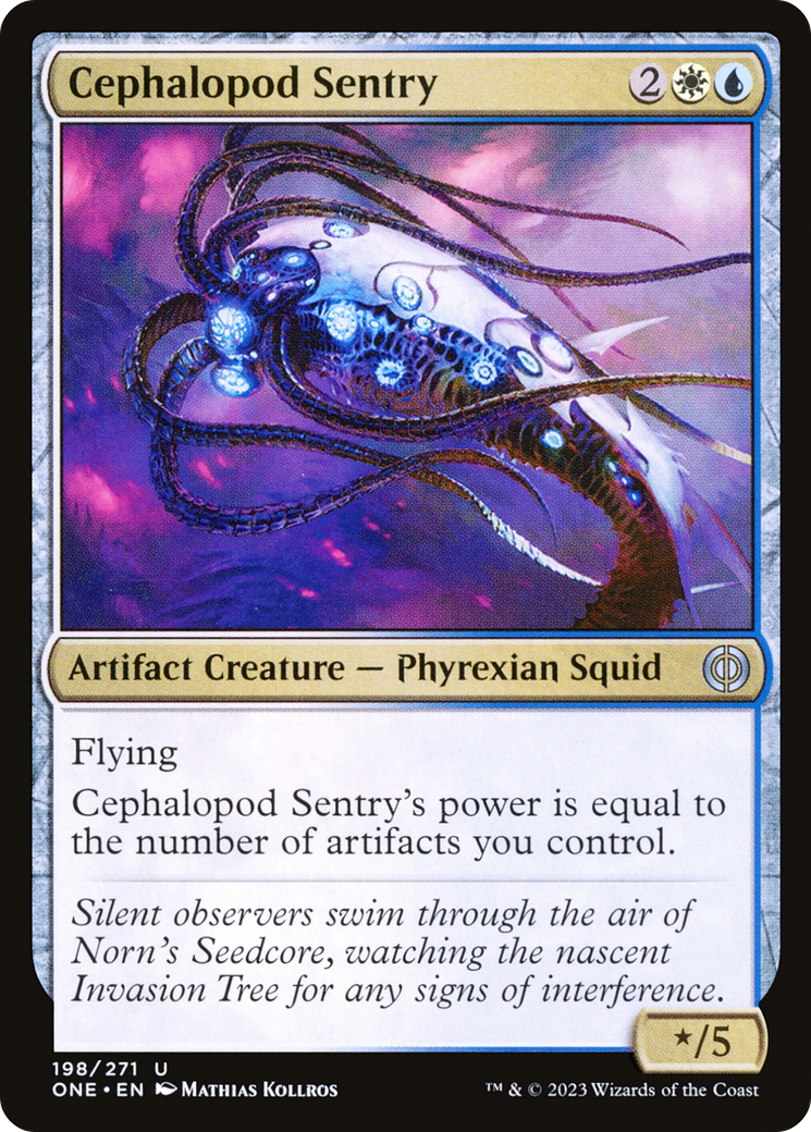 Cephalopod Sentry [Phyrexia: All Will Be One] | Yard's Games Ltd