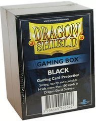 Dragon Shield: Strongbox - Black (Gaming Box) | Yard's Games Ltd