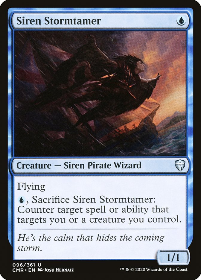 Siren Stormtamer [Commander Legends] | Yard's Games Ltd