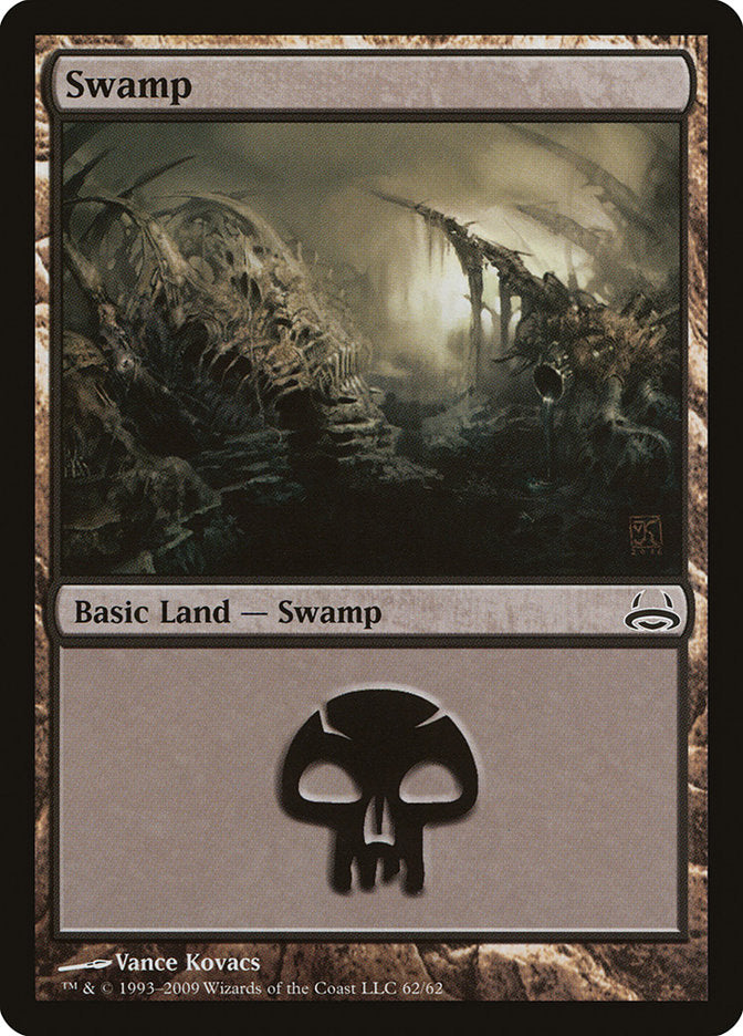 Swamp (62) [Duel Decks: Divine vs. Demonic] | Yard's Games Ltd