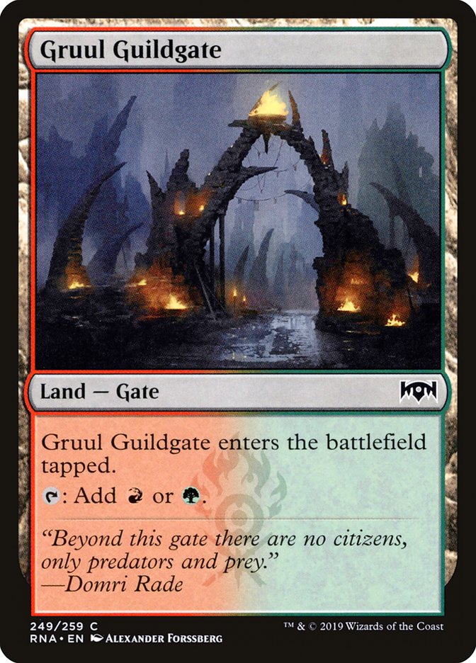 Gruul Guildgate (249/259) [Ravnica Allegiance] | Yard's Games Ltd