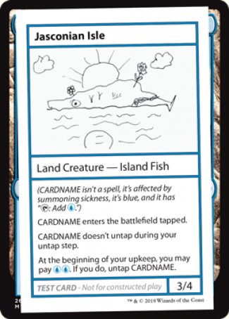 Jasconian Isle (2021 Edition) [Mystery Booster Playtest Cards] | Yard's Games Ltd