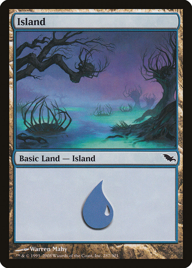 Island (287) [Shadowmoor] | Yard's Games Ltd