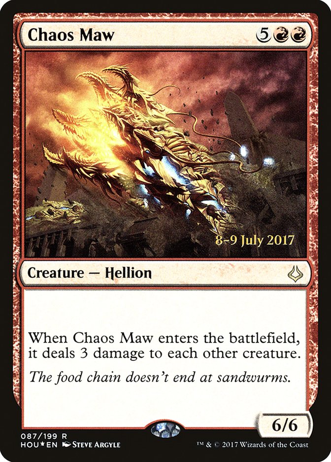 Chaos Maw [Hour of Devastation Prerelease Promos] | Yard's Games Ltd