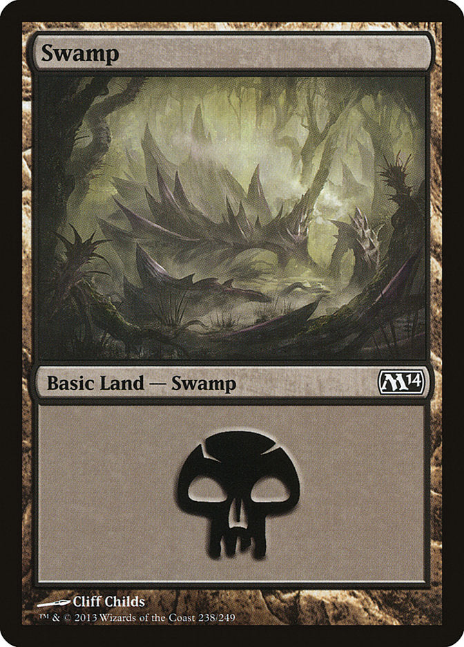 Swamp (238) [Magic 2014] | Yard's Games Ltd