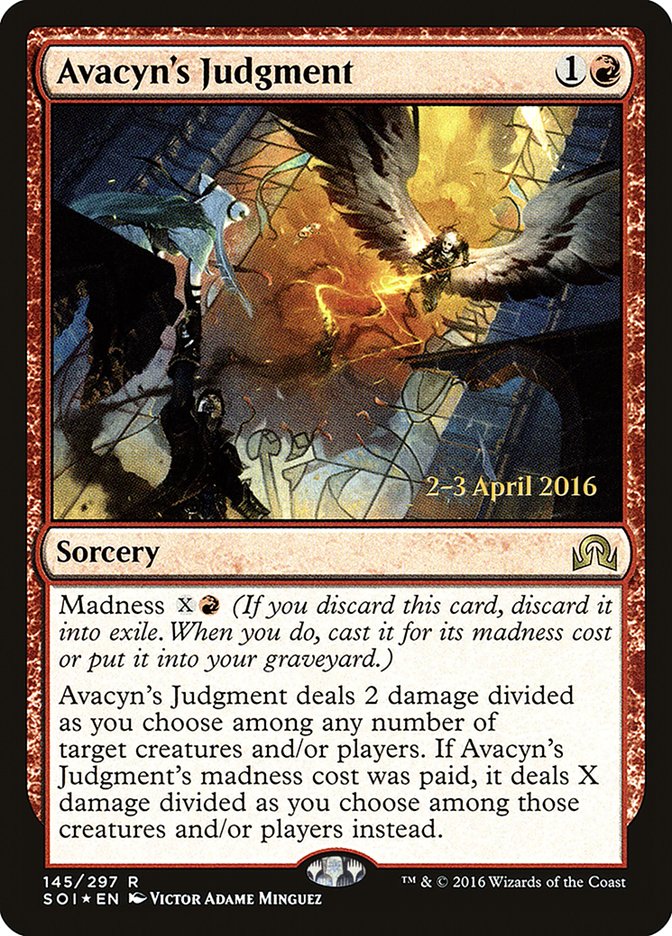 Avacyn's Judgment [Shadows over Innistrad Prerelease Promos] | Yard's Games Ltd