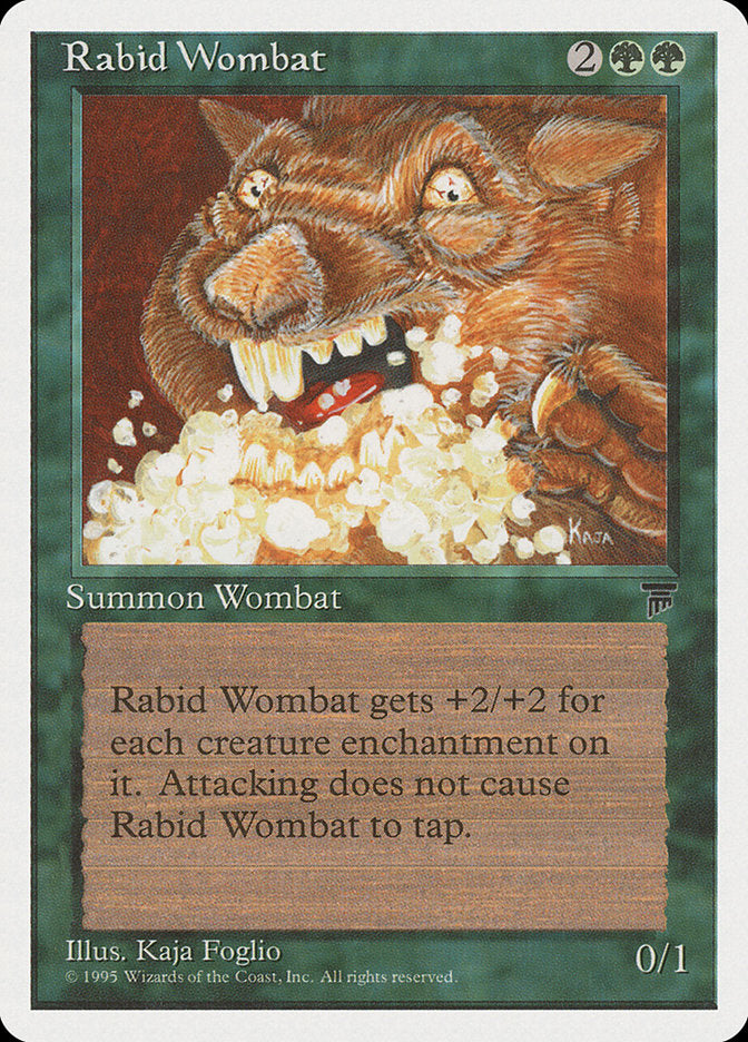 Rabid Wombat [Chronicles] | Yard's Games Ltd