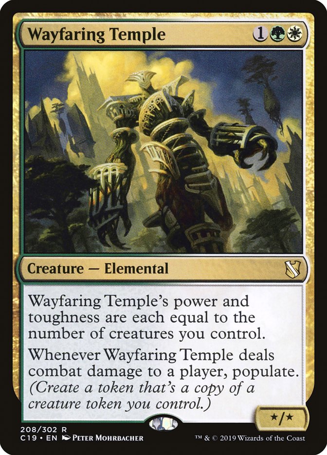 Wayfaring Temple [Commander 2019] | Yard's Games Ltd