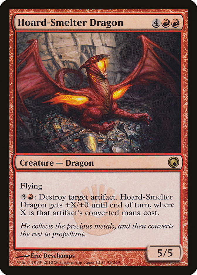 Hoard-Smelter Dragon [Scars of Mirrodin] | Yard's Games Ltd