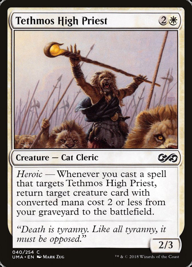 Tethmos High Priest [Ultimate Masters] | Yard's Games Ltd