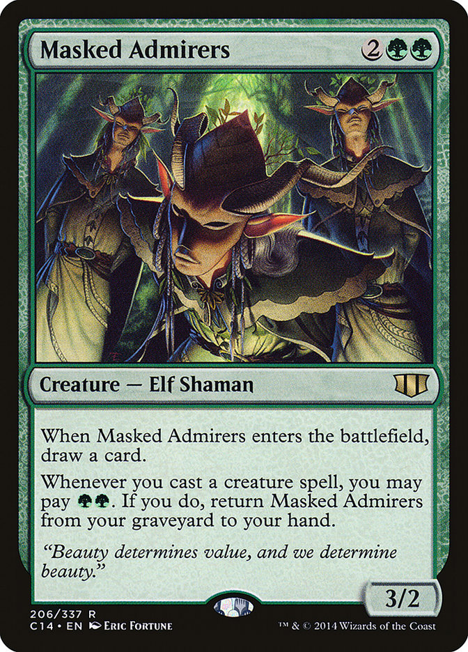 Masked Admirers [Commander 2014] | Yard's Games Ltd