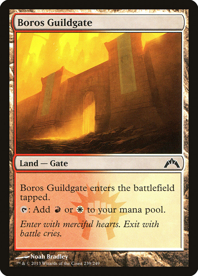 Boros Guildgate [Gatecrash] | Yard's Games Ltd