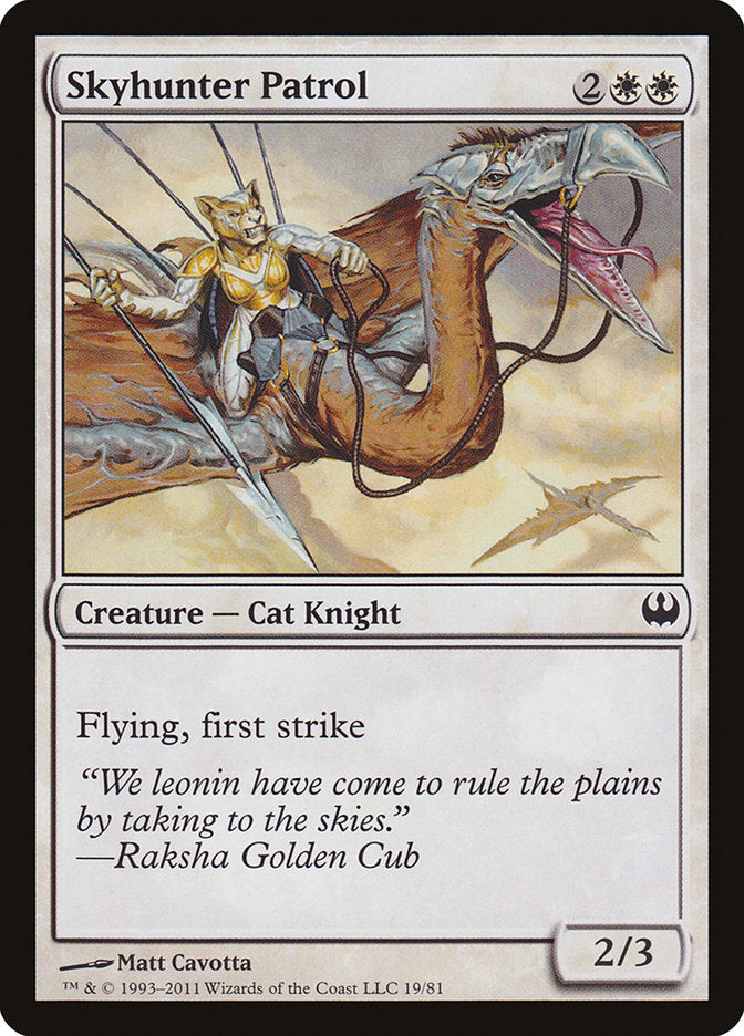 Skyhunter Patrol [Duel Decks: Knights vs. Dragons] | Yard's Games Ltd
