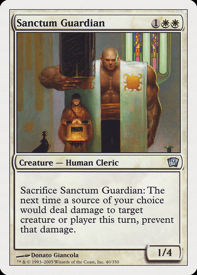 Sanctum Guardian [Ninth Edition] | Yard's Games Ltd