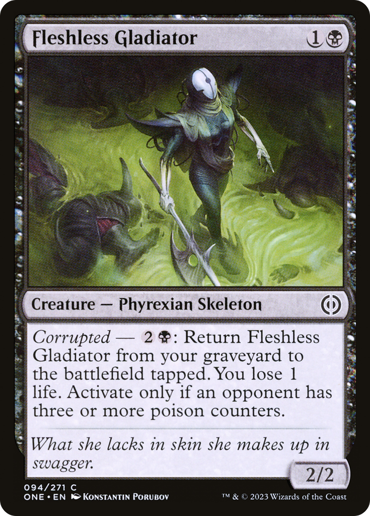 Fleshless Gladiator [Phyrexia: All Will Be One] | Yard's Games Ltd