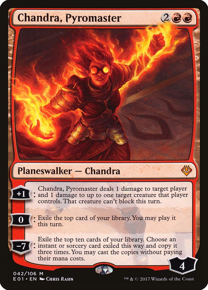 Chandra, Pyromaster [Archenemy: Nicol Bolas] | Yard's Games Ltd