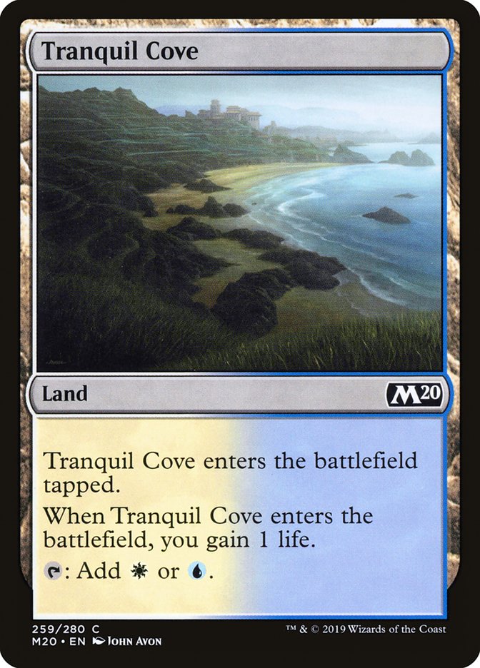 Tranquil Cove [Core Set 2020] | Yard's Games Ltd