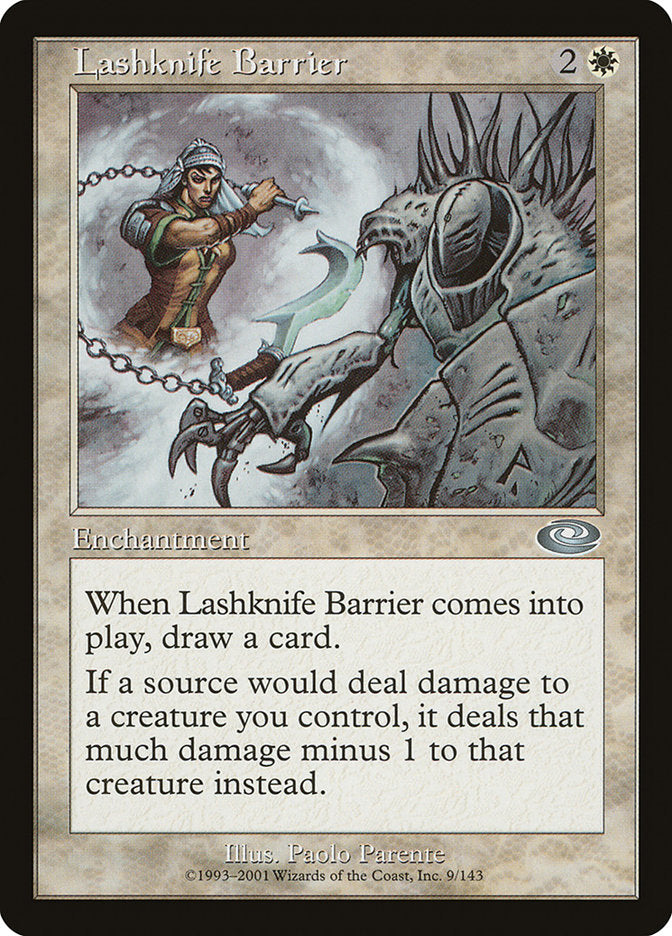 Lashknife Barrier [Planeshift] | Yard's Games Ltd