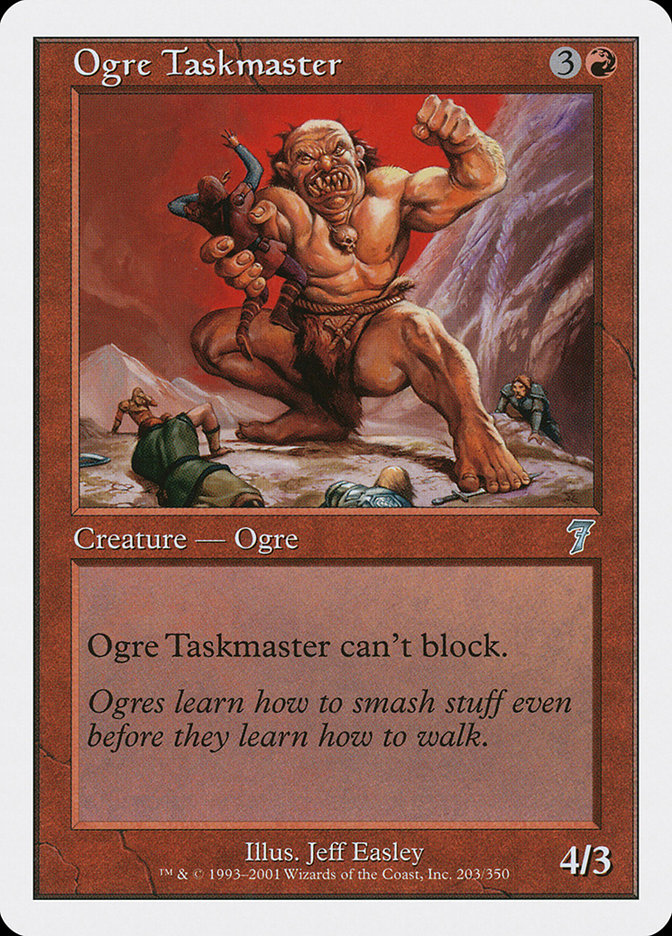 Ogre Taskmaster [Seventh Edition] | Yard's Games Ltd