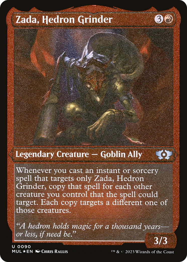 Zada, Hedron Grinder (Foil Etched) [Multiverse Legends] | Yard's Games Ltd