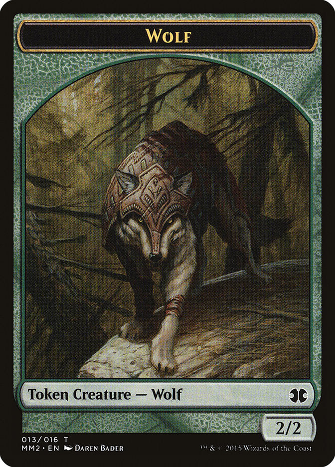 Wolf Token [Modern Masters 2015 Tokens] | Yard's Games Ltd