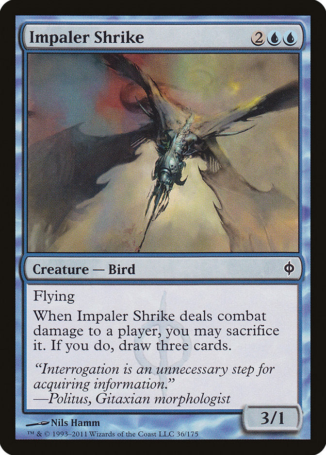 Impaler Shrike [New Phyrexia] | Yard's Games Ltd