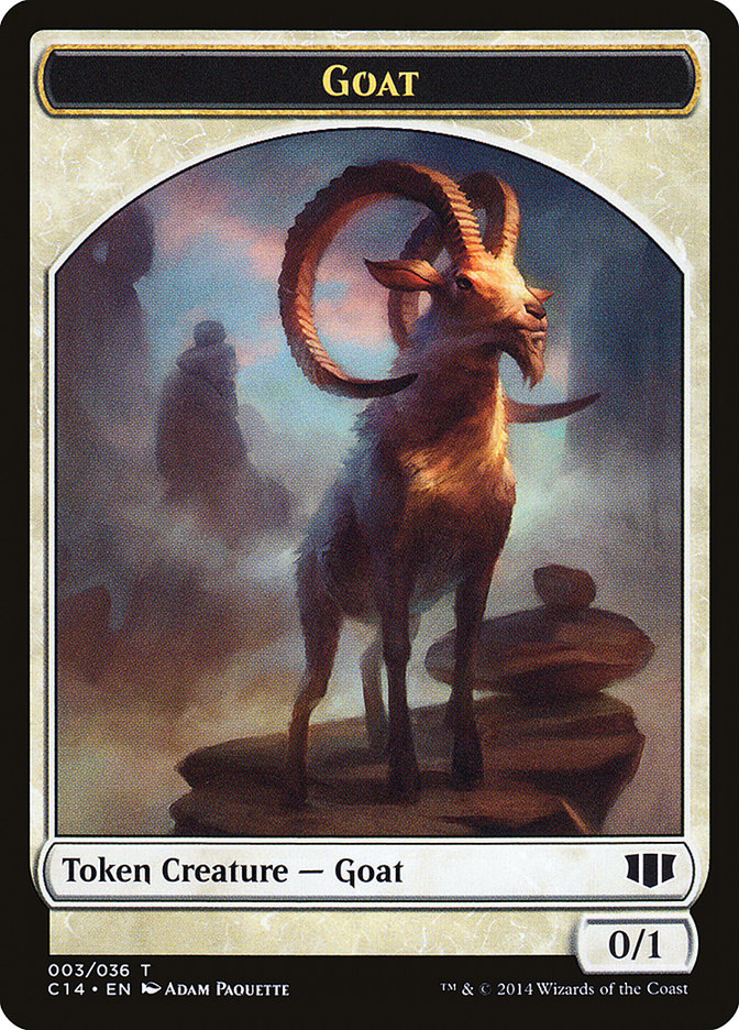 Wurm (033/036) // Goat Double-Sided Token [Commander 2014 Tokens] | Yard's Games Ltd