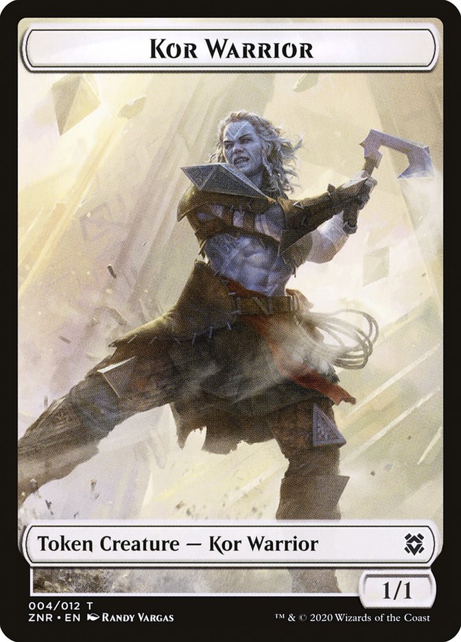 Kor Warrior Token [Zendikar Rising Tokens] | Yard's Games Ltd