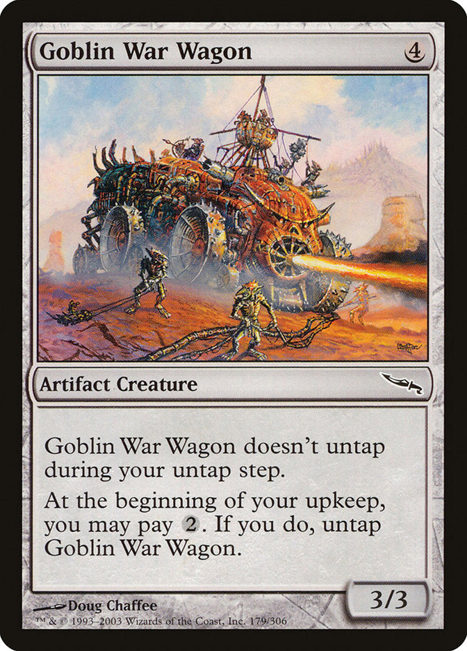 Goblin War Wagon [Mirrodin] | Yard's Games Ltd
