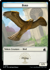 Bird // Emblem - Domri Rade Double-Sided Token [Ravnica Remastered Tokens] | Yard's Games Ltd