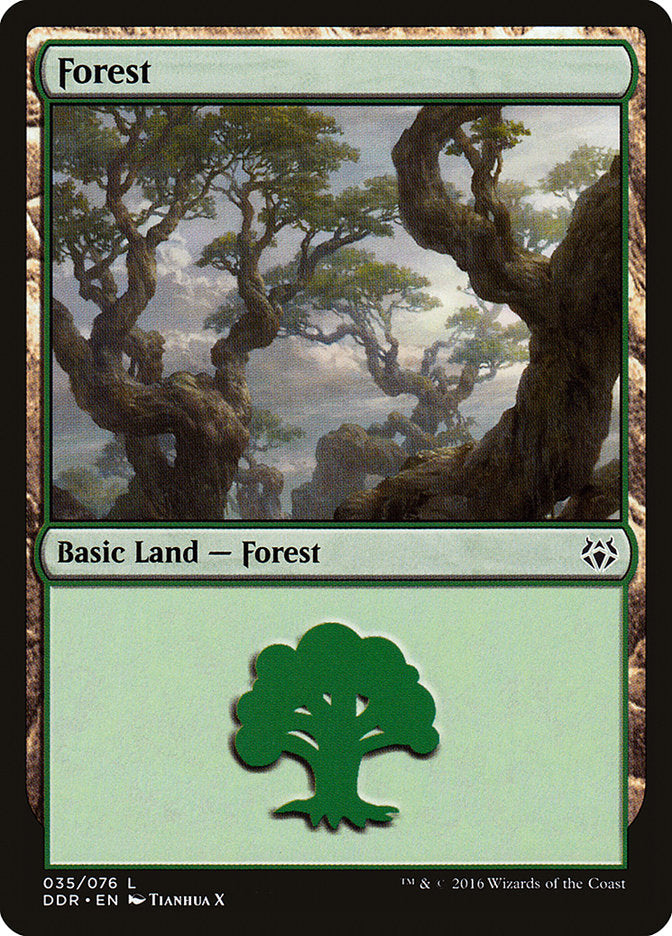 Forest (35) [Duel Decks: Nissa vs. Ob Nixilis] | Yard's Games Ltd
