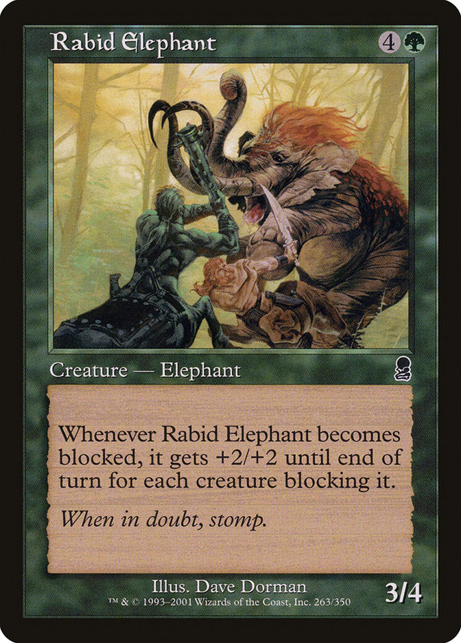 Rabid Elephant [Odyssey] | Yard's Games Ltd
