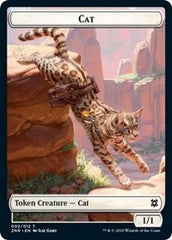 Cat // Copy Double-Sided Token [Zendikar Rising Tokens] | Yard's Games Ltd