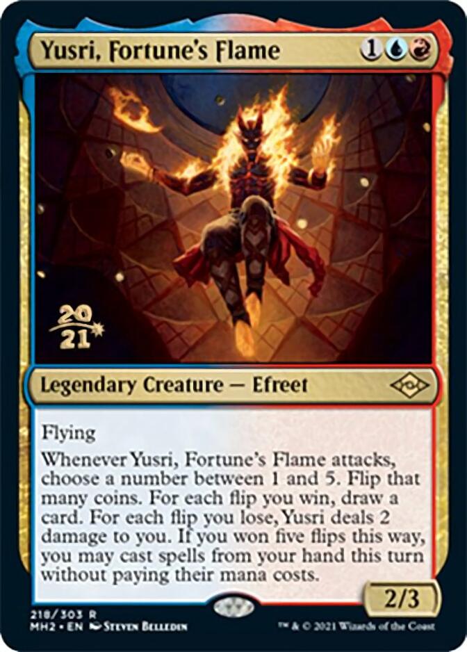 Yusri, Fortune's Flame [Modern Horizons 2 Prerelease Promos] | Yard's Games Ltd