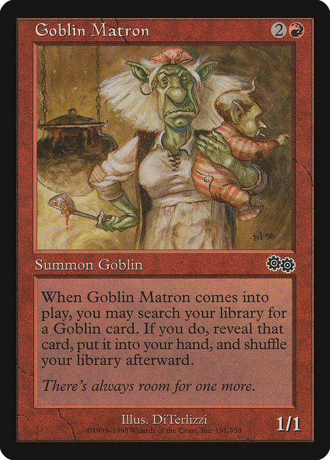 Goblin Matron [Urza's Saga] | Yard's Games Ltd