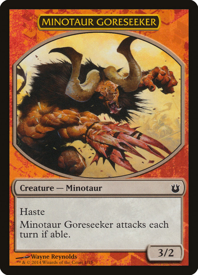 Minotaur Goreseeker [Born of the Gods Battle the Horde] | Yard's Games Ltd