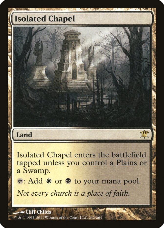 Isolated Chapel [Innistrad] | Yard's Games Ltd