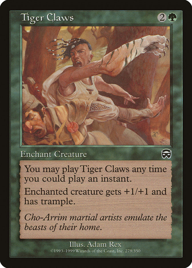 Tiger Claws [Mercadian Masques] | Yard's Games Ltd