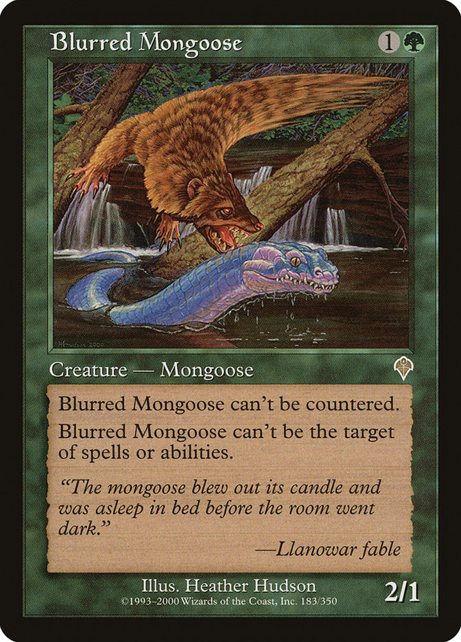 Blurred Mongoose [Invasion] | Yard's Games Ltd