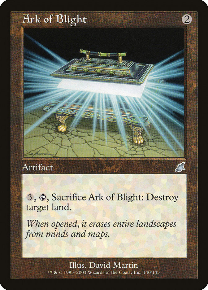 Ark of Blight [Scourge] | Yard's Games Ltd