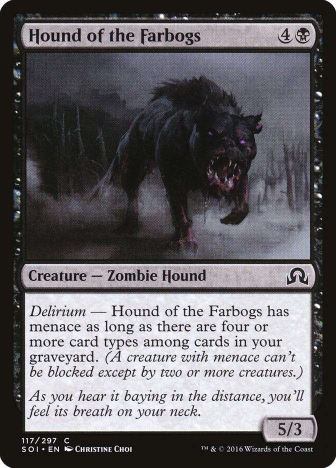 Hound of the Farbogs [Shadows over Innistrad] | Yard's Games Ltd