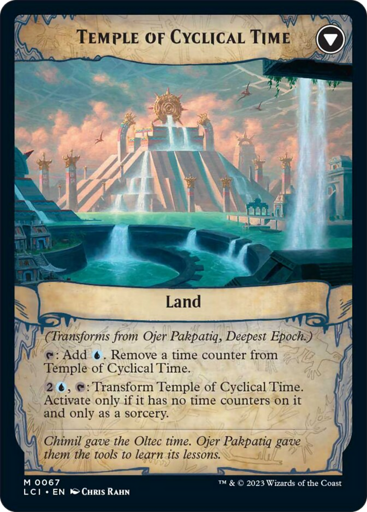 Ojer Pakpatiq, Deepest Epoch // Temple of Cyclical Time [The Lost Caverns of Ixalan] | Yard's Games Ltd